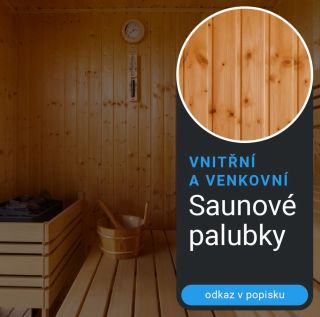 Pamatuj, že na palubky se z celé sauny budeš dívat úplně nejvíc. Takže by sis měl vybrat ooopravdu pěkné. A ty my máme! 😎...